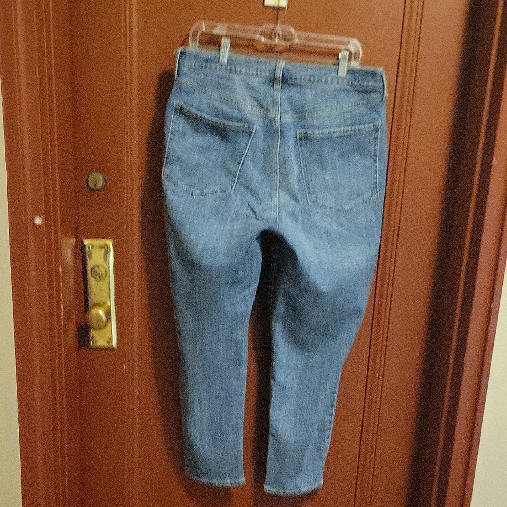Old Navy San Francisco Women's High Rise O.G. Straight Denim Jeans Size 16 - Picture 4 of 10